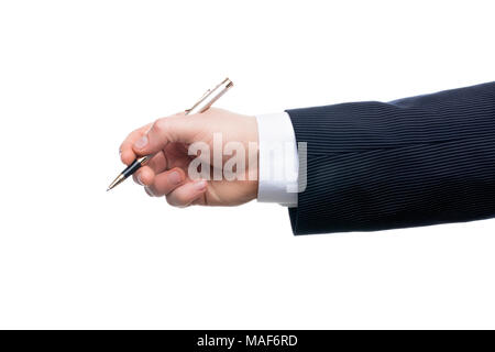 An external hard drive connected to the laptop with a usb cable on a black background. Portable storage technologies Stock Photo