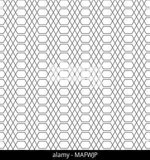 Lattice graphic seamless vector pattern. Stock Vector