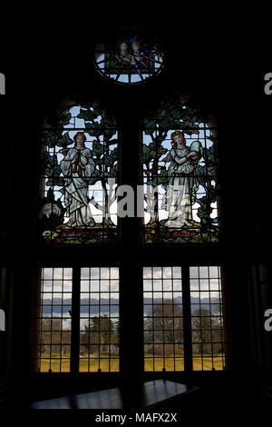 Stuart Style Window Mount Stuart House, Isle of Bute Scotland August Stock Photo - Alamy