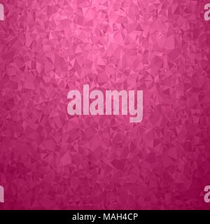 Pink Polygonal Background. Triangular Pattern. Low Poly Texture. Abstract Mosaic Modern Design. Origami Style Stock Vector
