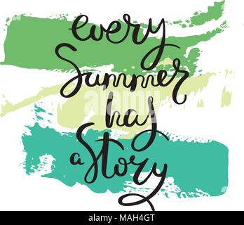 Hand drawn motivation quote. Creative vector typography concept for ...