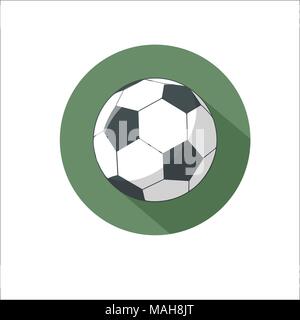 Football soccer ball icon Stock Vector