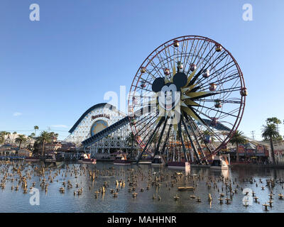 California Adventure theme park Disneyland Stock Photo - Alamy