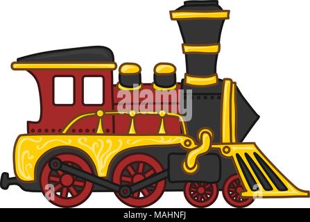 cartoon train pictures for coloring book 17554562 Vector Art at Vecteezy
