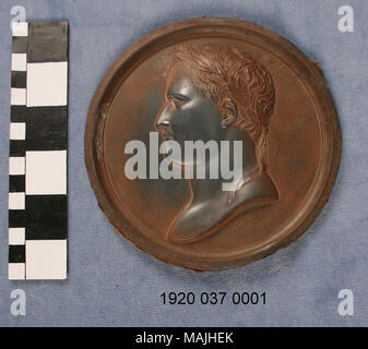 Medal, Bertrand Andrieu, French, 1761 - 1822, Cast bronze, Medal ...