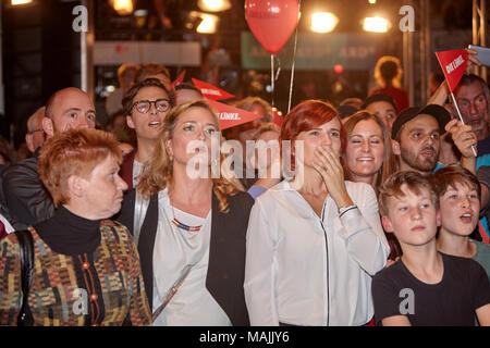 Election Day Night Party Stock Photo