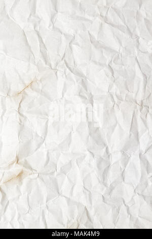 High quality crumpled paper texture, background or backdrop. Stock Photo