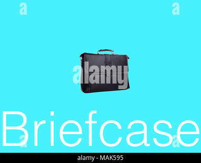 bag or briefcase bag on a background Stock Photo