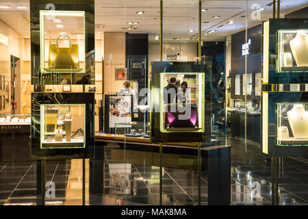 Muenchen, Germany, branch of Bulgari at Muenchen airport Stock Photo - Alamy