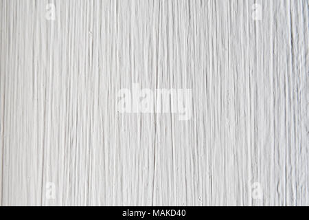 White wall texture background with vertical line. Rough concrete wall white background with abstract concept. Stock Photo