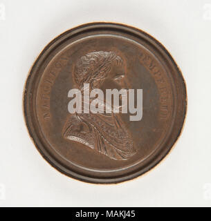 Medal, Bertrand Andrieu, French, 1761 - 1822, Cast bronze, Medal ...
