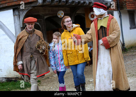 General views of the Weald and Downland Museum in Singleton, Chichester, West Sussex, UK. Stock Photo