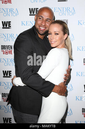 ***FILE PHOTO*** KENDRA WILKINSON ANNOUNCES SPLIT FROM HANK BASKETT West Hollywood, CA - March 31 Hank Baskett, Kendra Wilkinson Attending WE tv Celebrates The Premiere Of 'Kendra On Top' And 'Driven To Love' at Estrella Sunset On March 31, 2016. Credit: RTNSadou/MediaPunch Stock Photo