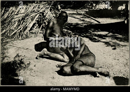 'Land and peoples of the Kasai; being a narrative of a two years' journey among the cannibals of the equatorial forest and other savage tribes of the south-western Congo' (1911) Stock Photo