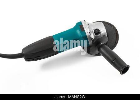Electric grinding tool isolated on white background Stock Photo