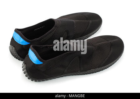 Water shoes isolated on a white background Stock Photo