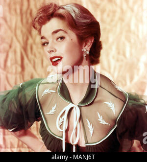 DAWN ADDAMS (1930-1985) English film and TV actress about 1958 Stock Photo