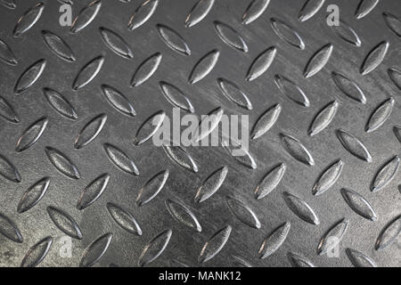 Seamless steel diamond plate texture Stock Photo