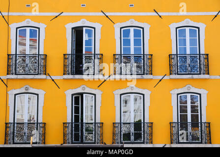 Traditional São Bento district in Lisbon, Portugal Stock Photo