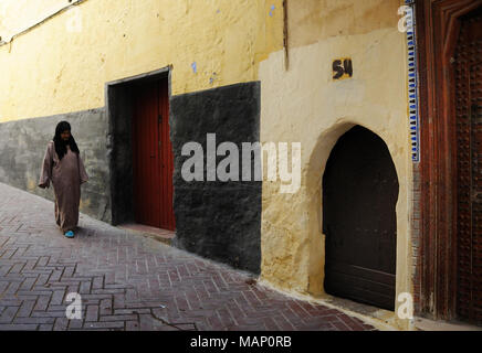 Street scene in Tanger, Morocco Stock Photo