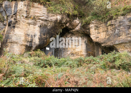 The Kings Caves on the Isle of Arran, Scotland, UK. Stock Photo