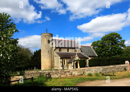 St Peters church, Snailwell village, Cambridgeshire; England; UK Stock Photo
