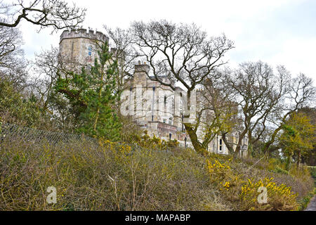 Castle building converted into apartments - private apartments at