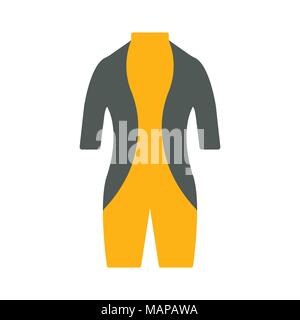 Diving suit icon. Tourism equipment. River boat trip web elements. Vector illustration. Stock Vector