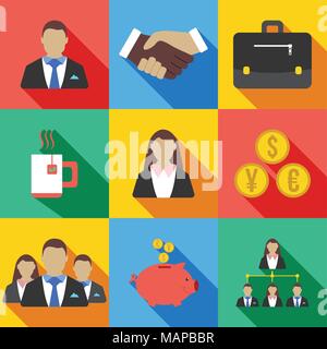 Vector UI Illustration Business People Concept Stock Vector Image & Art ...