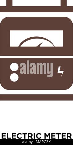 electric meter icon Stock Vector Image & Art - Alamy