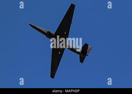 Airplane U2 Dragon Lady Cold War jet Stock Photo