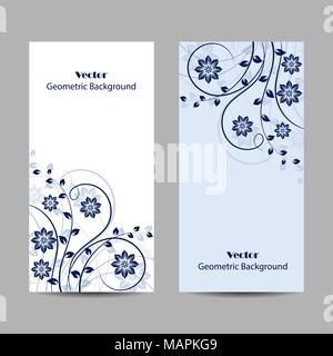 Set of vertical banners Stock Vector