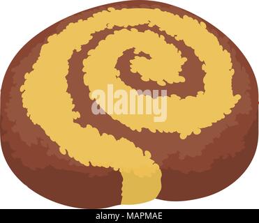 Biscuit icon, isometric style Stock Vector