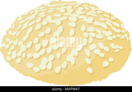 Tasty biscuit icon, isometric style Stock Vector