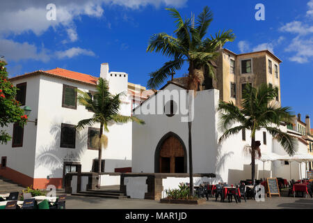 Corpo Santo Chapel, Old Town, Funchal, Madeira Island, Portugal, Europe Stock Photo