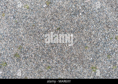 Pebbly floor stones - detailed pebble ground Stock Photo