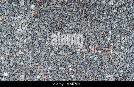 Pebbly ground - highly detailed pebble floor Stock Photo