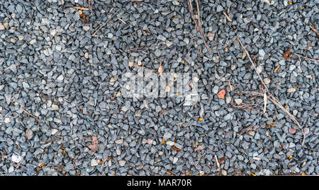 Pebbly ground - highly detailed pebble floor Stock Photo