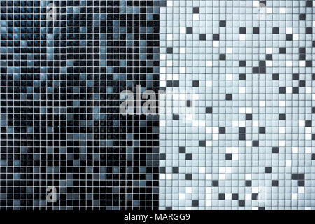 Decorative seamless mosaic tiles background Stock Photo
