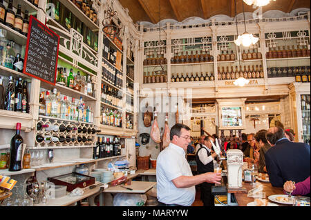 El Rinconcillo tapas bar, Seville, Spain Stock Photo
