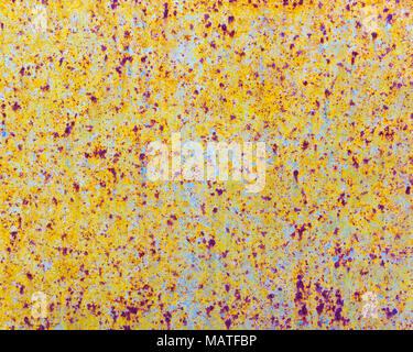 Detail of rusty steel sheet texture Stock Photo