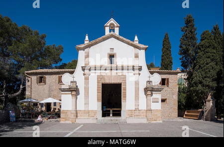 Mallorca, Pollenca, Puig del Calvari, Kalvarienberg, Oratorium Stock Photo
