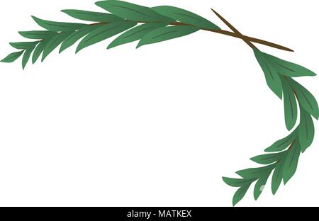 Laurel wreath icon, isometric style Stock Vector