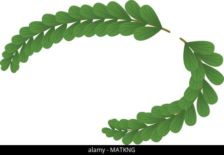 Wreath icon, isometric style Stock Vector