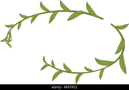 Anniversary wreath icon, isometric style Stock Vector