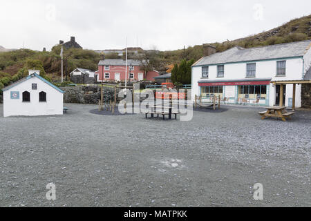 Shops Llechwedd Slate Caverns Blaenau Ffestiniog Snowdonia North West ...