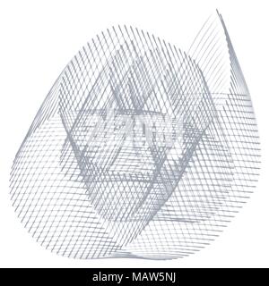 grey watercolor triangle circle grid pattern, vector illustration Stock Vector