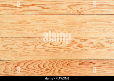 Wooden floor or wood planks background. Light wood background with copy space, top view or high angle shot. Stock Photo