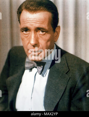 HUMPHREY BOGART (1899-1957) American film actor about 1955 Stock Photo