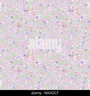 Seamless repeating pattern of multi-colored circles Stock Vector